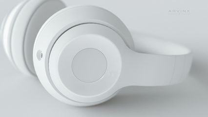 Beats 耳機(jī)渲染練習(xí)|工業(yè)/產(chǎn)品|電子產(chǎn)品|simplehouse 